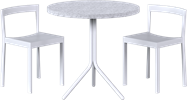 Baxter - Poseidon Cafe Table Package - 2 Chairs